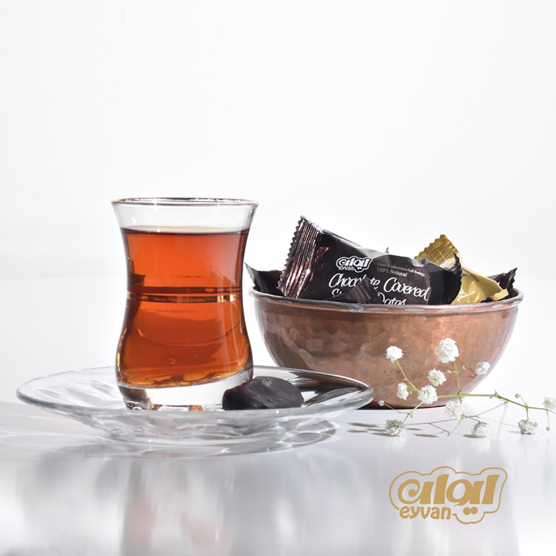 خرما شگلاتی مغزدار تلخ